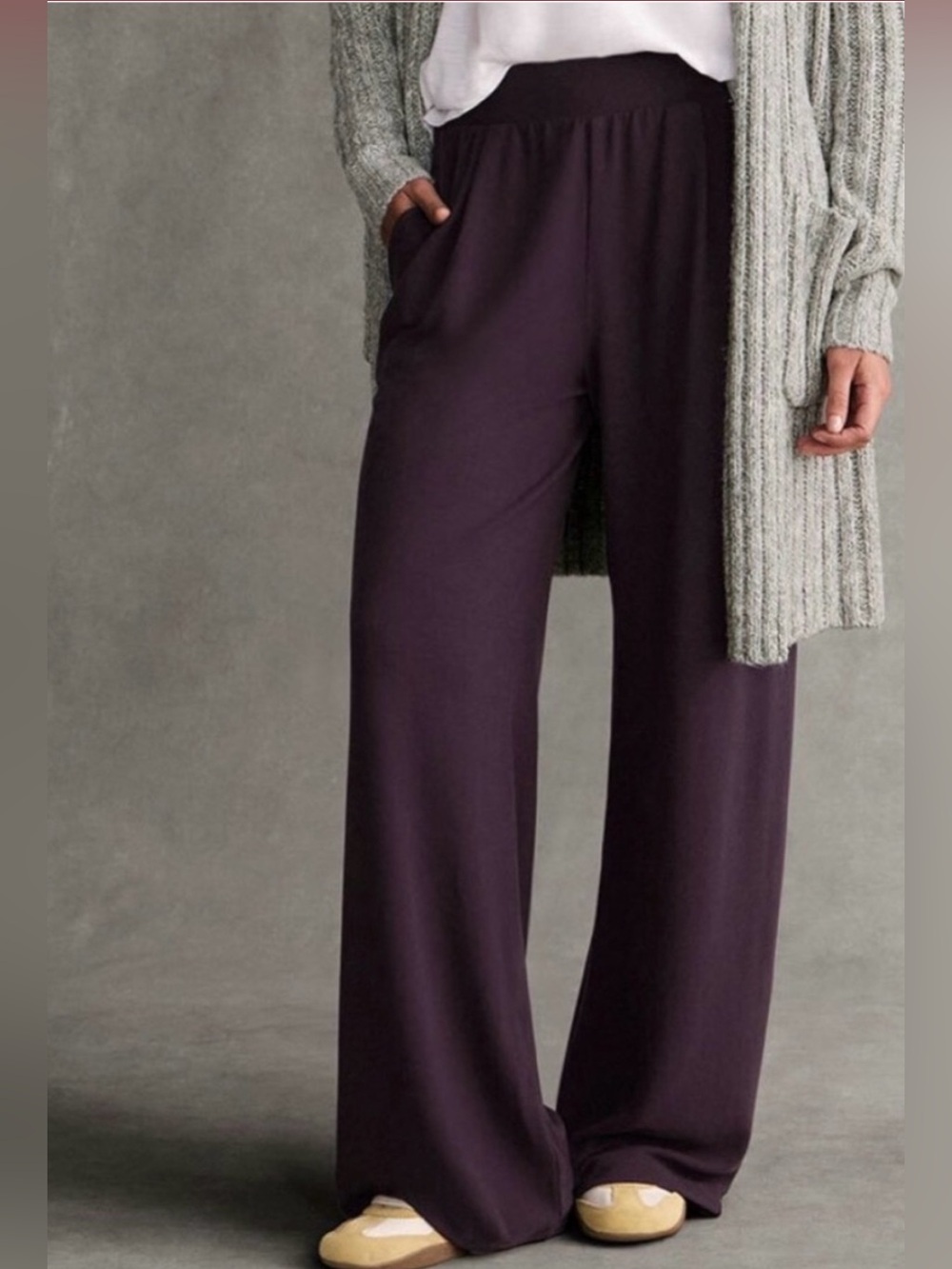 CAbi Two-Piece Starlet Set Fall 2024 In Plum Style Numbers 5016 & 4998